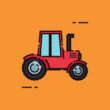 image showing Tractor Illustration