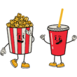 image showing pop corn illustration