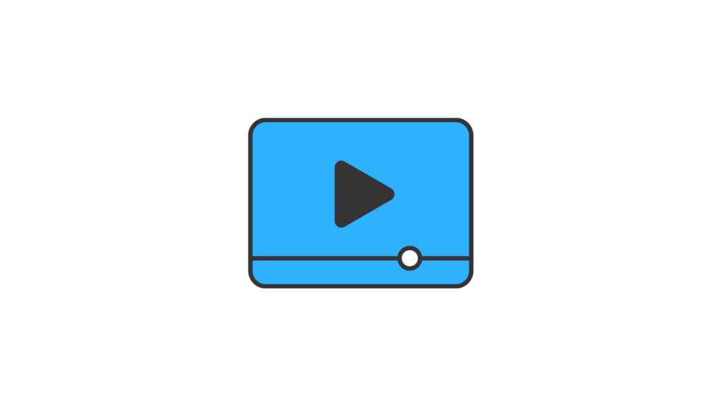 Image Showing Video Player