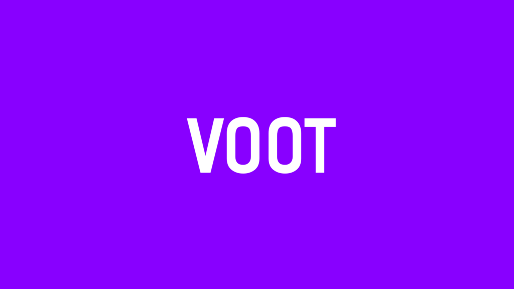 image Showing Voot Text