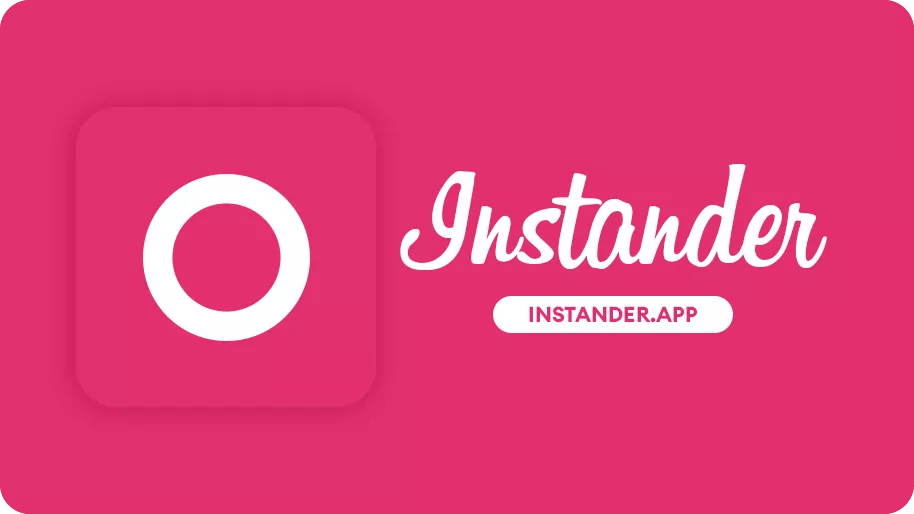Image showing the logo of Instander app