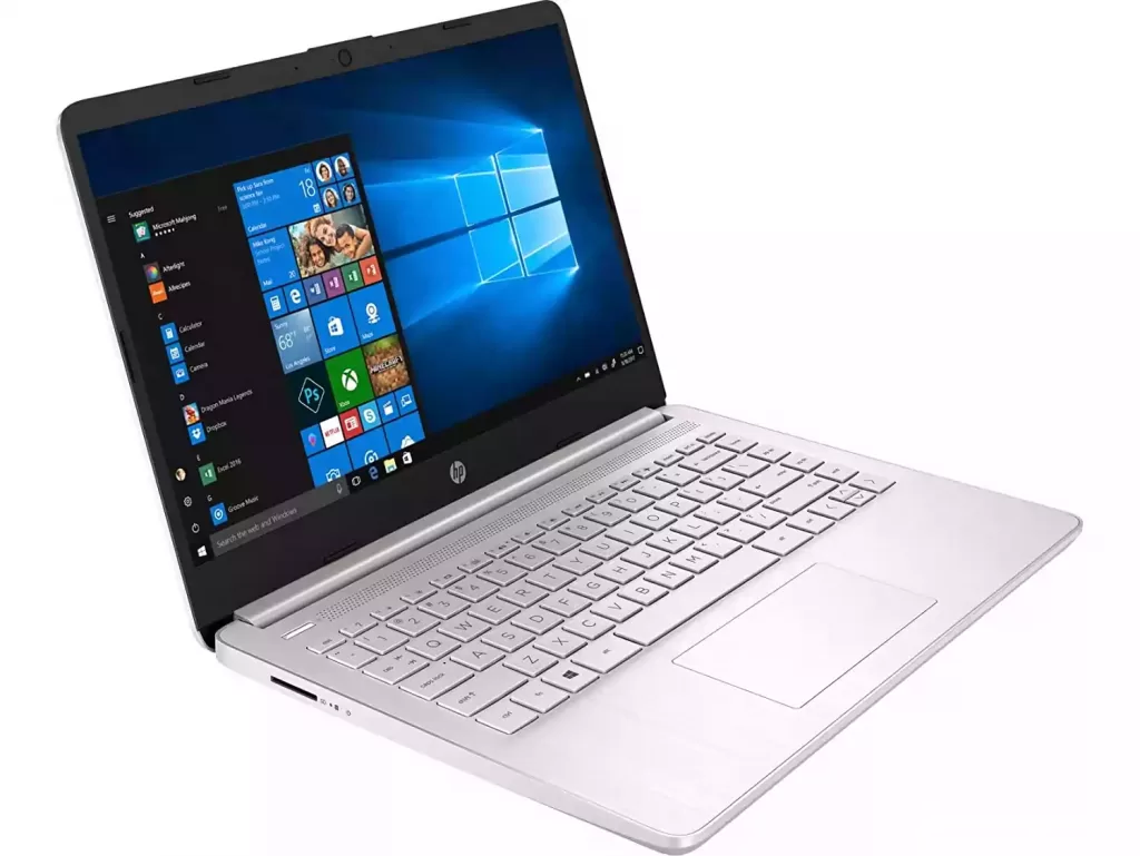 Image showing HP 14 (2021) 11th Gen Intel Core i3 Laptop with Alexa Built-in
