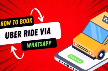 How to book an Uber ride via WhatsApp in India