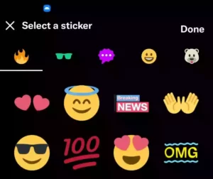 image showing twitter stickers