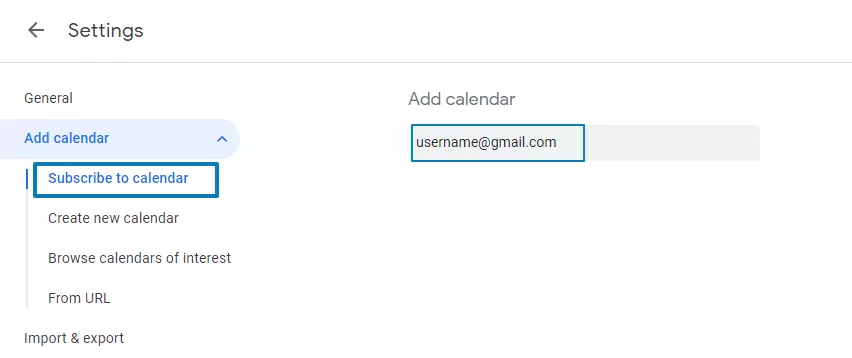 Image showing subscribing others calenders