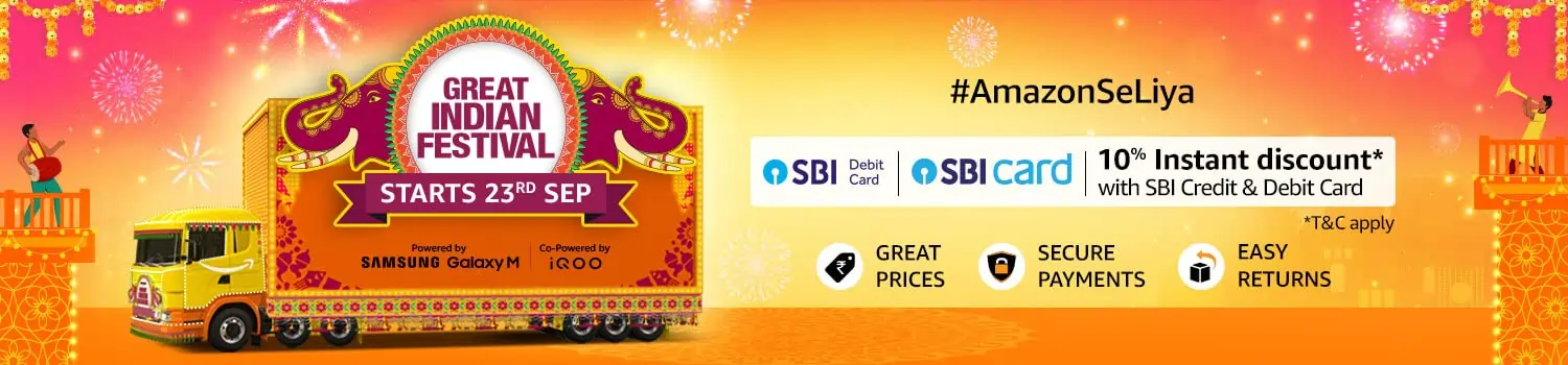 Amazon Great Indian festival Banner