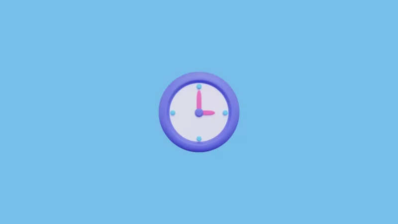 Image showing timer icon in 3d